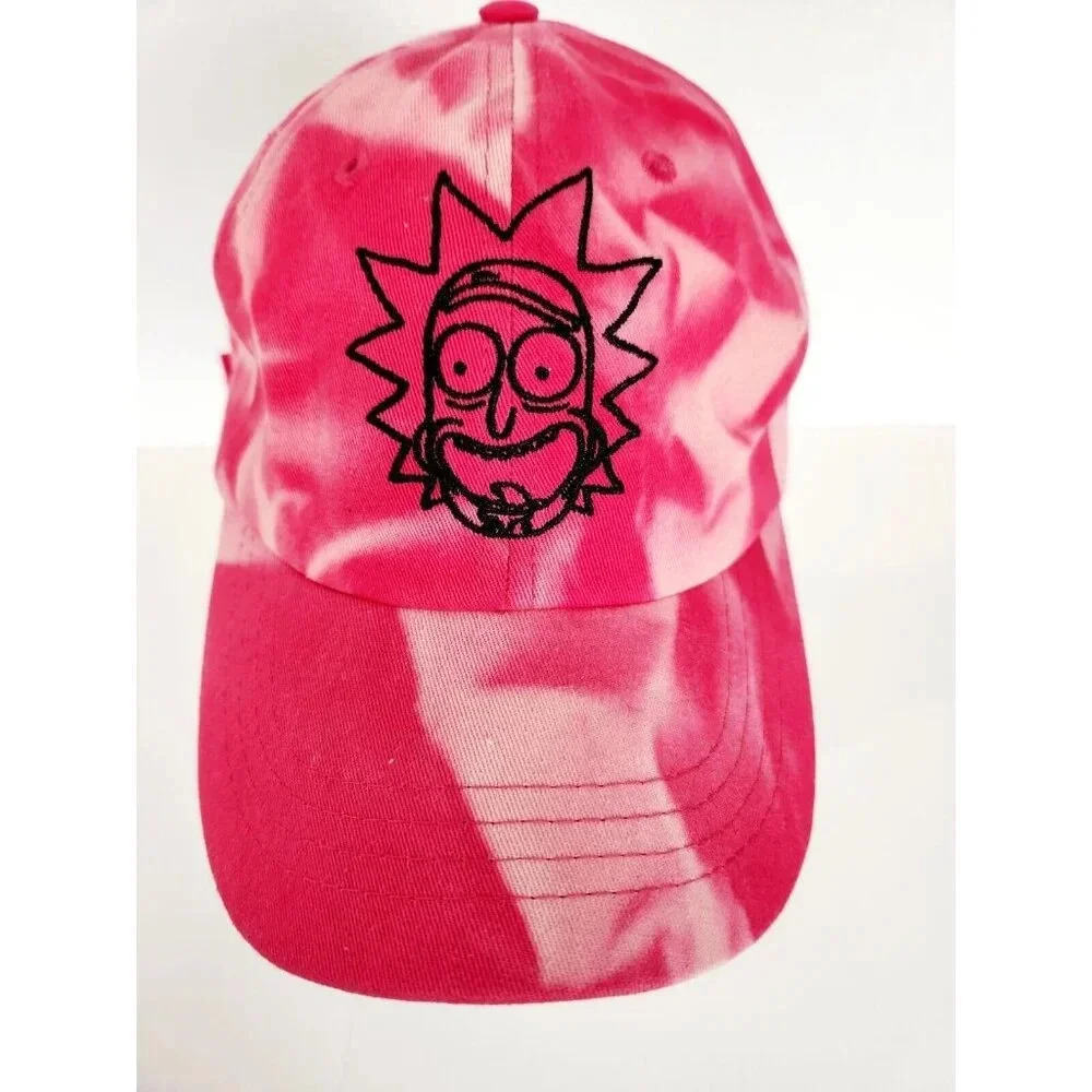 Primitive x Rick and Morty Rick Tie Dye Strapback Hat Adjustable Cap - Picture 2 of 9